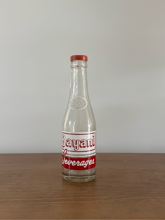 Bayani Beverages Other - Vintage 1950s Bayani Beverages Glass Bottle – Excellent Condition